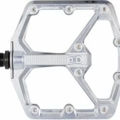 Crankbrothers Stamp 7 Large - Silver Edition, High-polished Silver