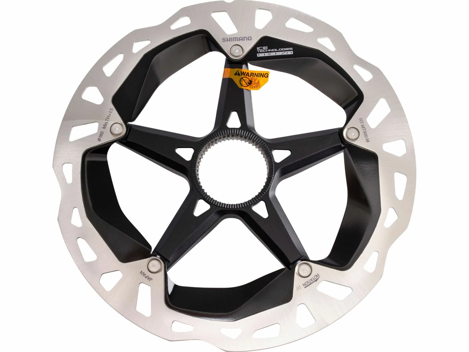 Shimano XTR RT-MT900 Bremsscheibe Ice-Tech Freeza Center Lock - 180 Mm 3 Shimano XTR RT-MT900 Bremsscheibe Ice-Tech Freeza Center Lock - 180 Mm