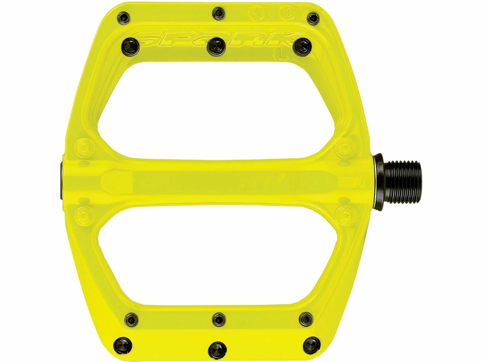 Spank Spoon DC Flat Pedal, Yellow 4 Spank Spoon DC Flat Pedal, Yellow – Bild 2