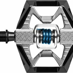 Crankbrothers Double Shot 2, Black/raw/blue