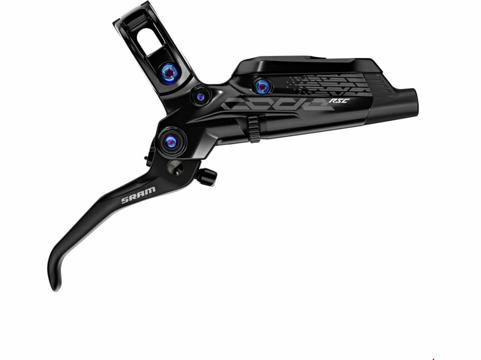 SRAM Code RSC - HR, Black Anodized/rainbow 3 SRAM Code RSC - HR, Black Anodized/rainbow