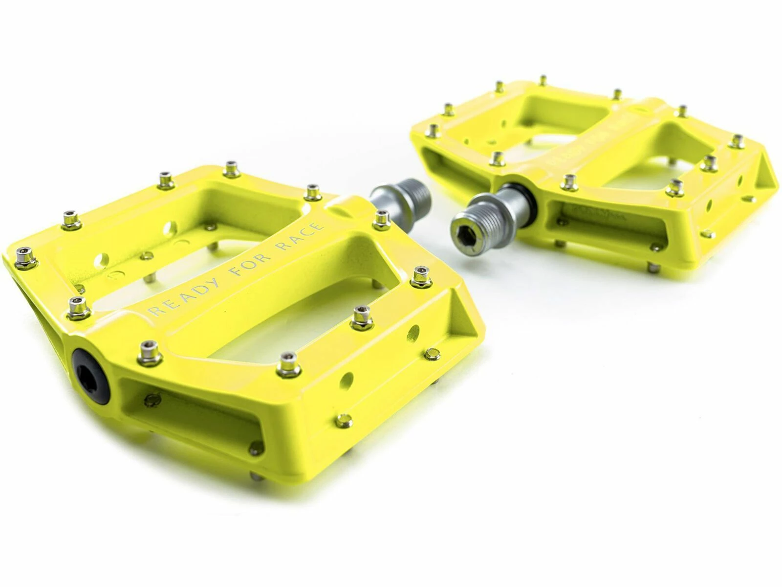 Cube RFR Pedale Flat Race, Neon Yellow 4 Cube RFR Pedale Flat Race, Neon Yellow – Bild 2