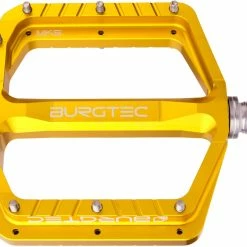 Burgtec Penthouse Flat MK5 Pedals, Burgtec Bullion Gold