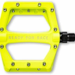 Cube RFR Pedale Flat CMPT, Neon Yellow