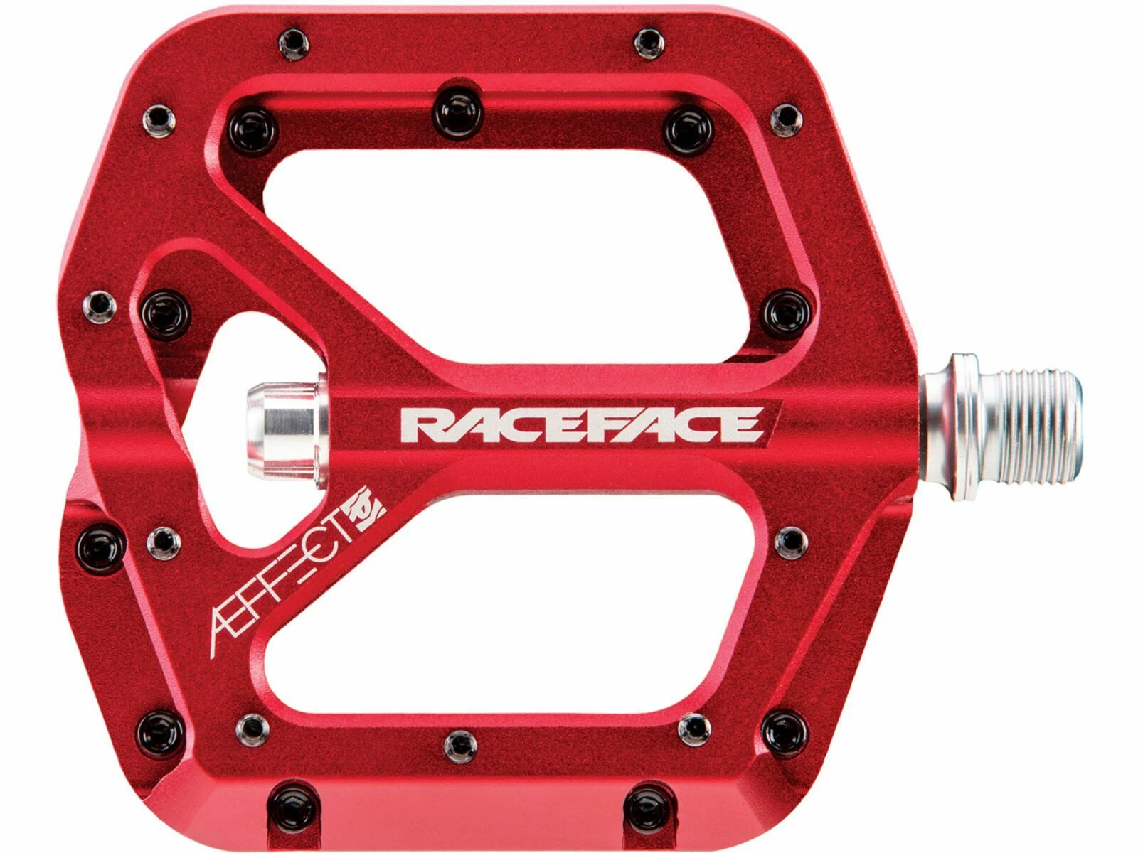 Race Face Aeffect Pedal, Red 3 Race Face Aeffect Pedal, Red