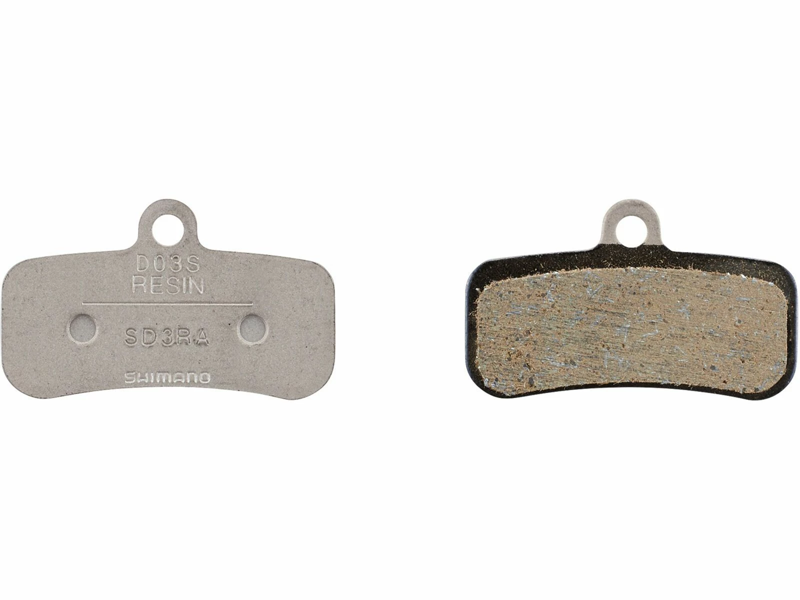 Shimano D03S-RX Kunstharz Scheibenbremsbelag 4-Kolben 3 Shimano D03S-RX Kunstharz Scheibenbremsbelag 4-Kolben