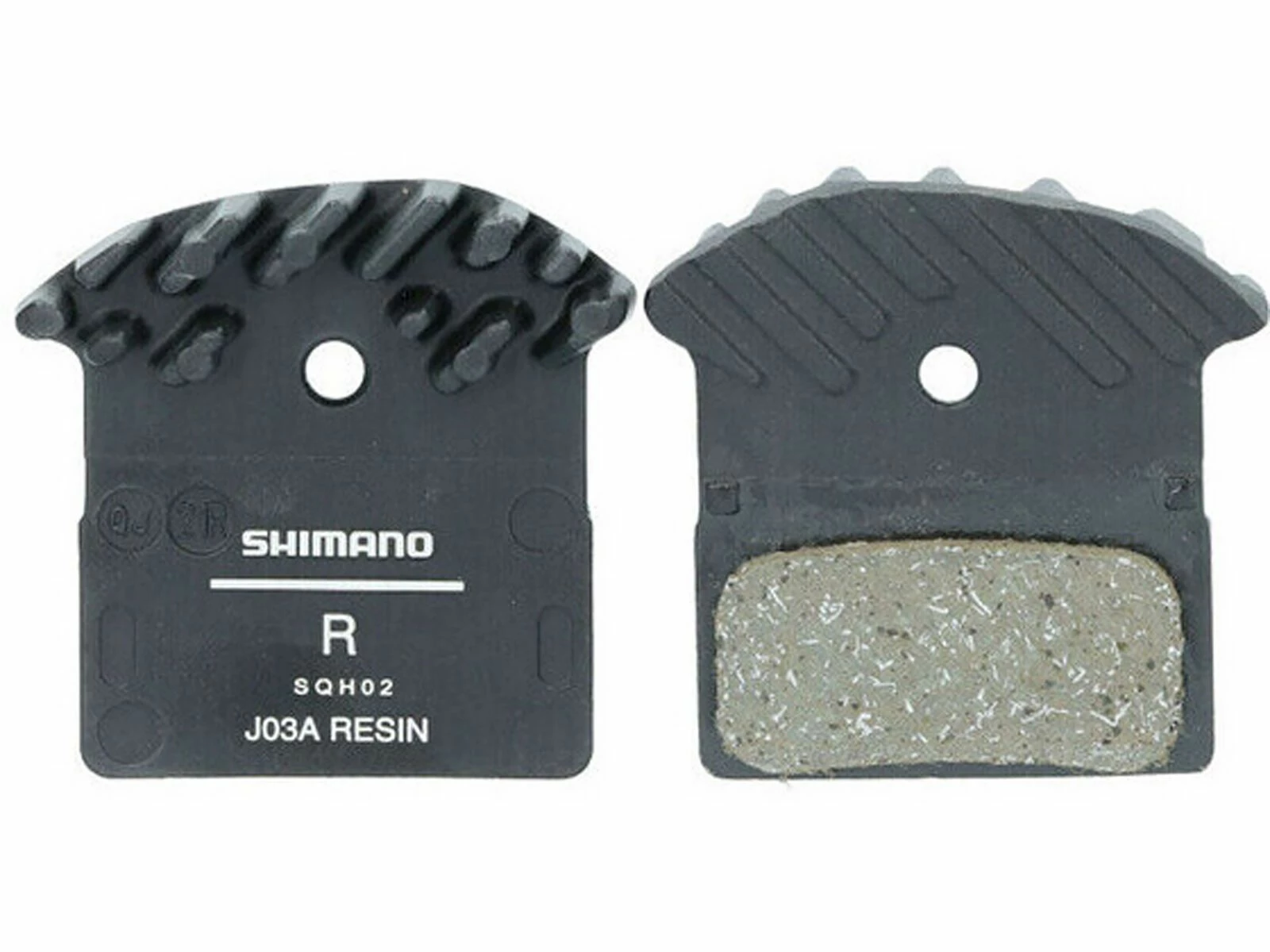 Shimano J03A-RF Kunstharz Scheibenbremsbelag Mit Kühllamellen 3 Shimano J03A-RF Kunstharz Scheibenbremsbelag Mit Kühllamellen