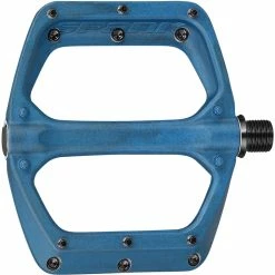 Spank Spoon DC Flat Pedal, Blue