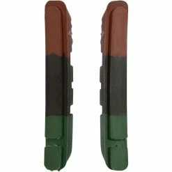 Cube Ersatzbelag Für Zweiteiligen Bremsschuh V-Brake, Triple Color