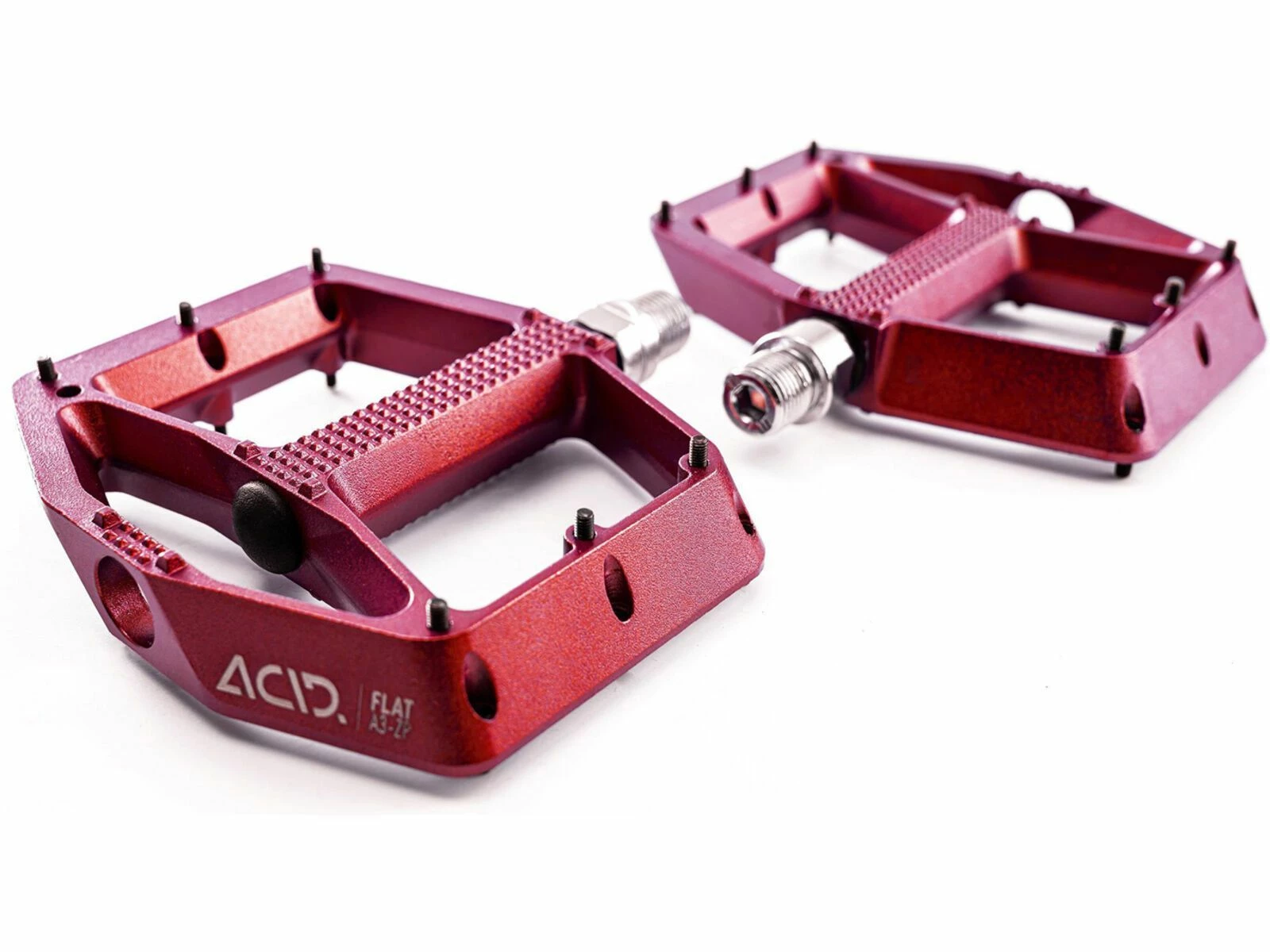 Cube Acid Pedale Flat A3-ZP, Red 4 Cube Acid Pedale Flat A3-ZP, Red – Bild 2