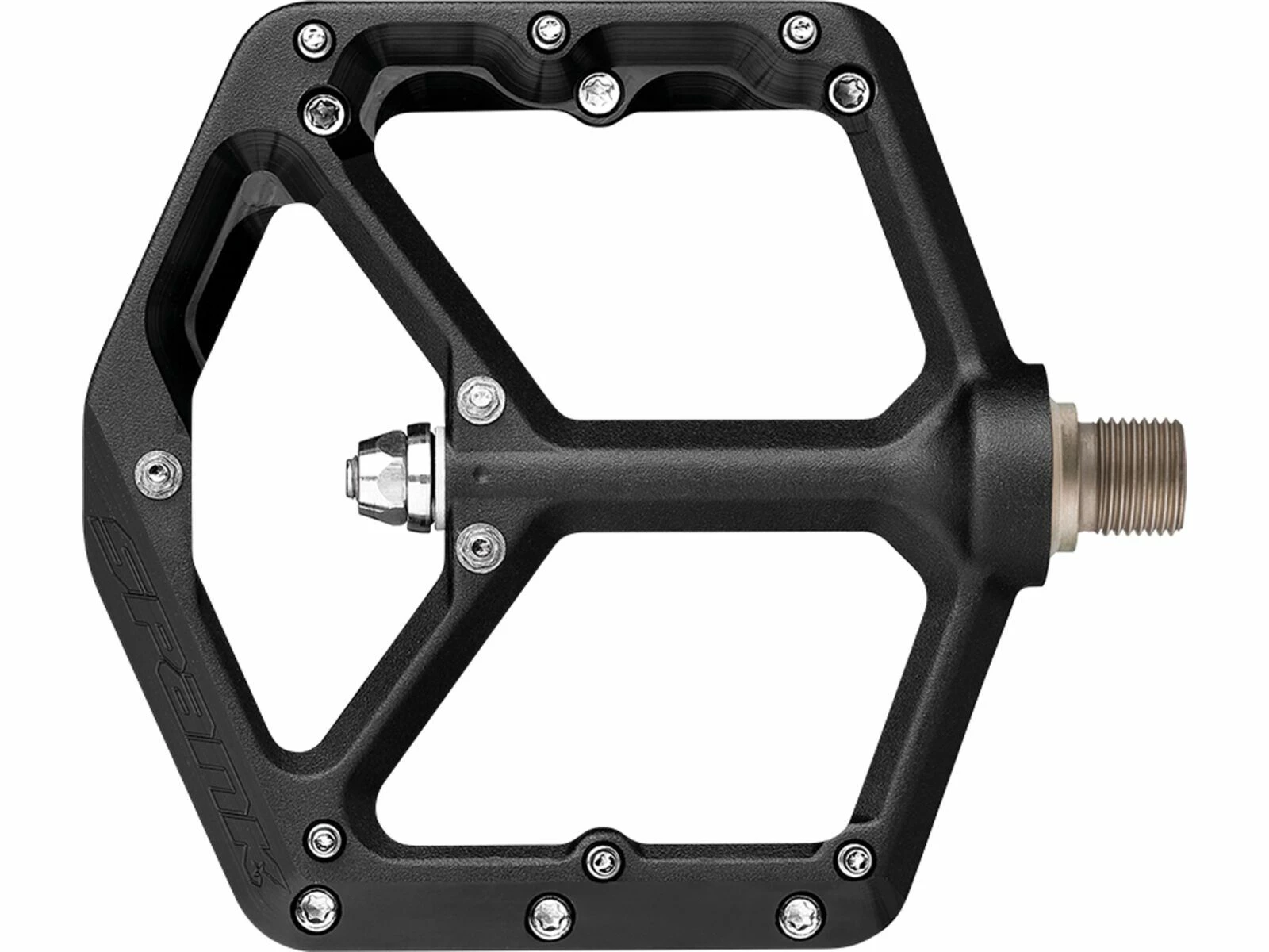 Spank Oozy Reboot Flat Pedal, Black 4 Spank Oozy Reboot Flat Pedal, Black – Bild 2