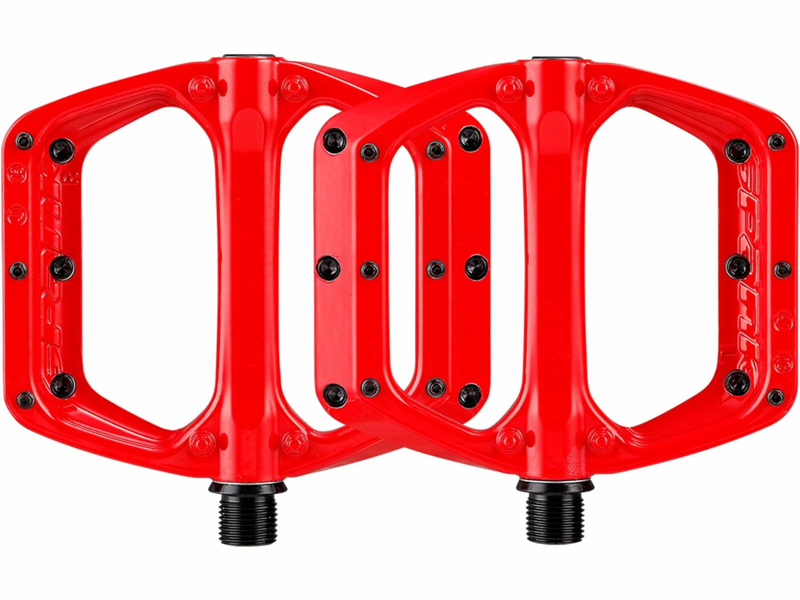 Spank Spoon DC Flat Pedal, Red 4 Spank Spoon DC Flat Pedal, Red – Bild 2