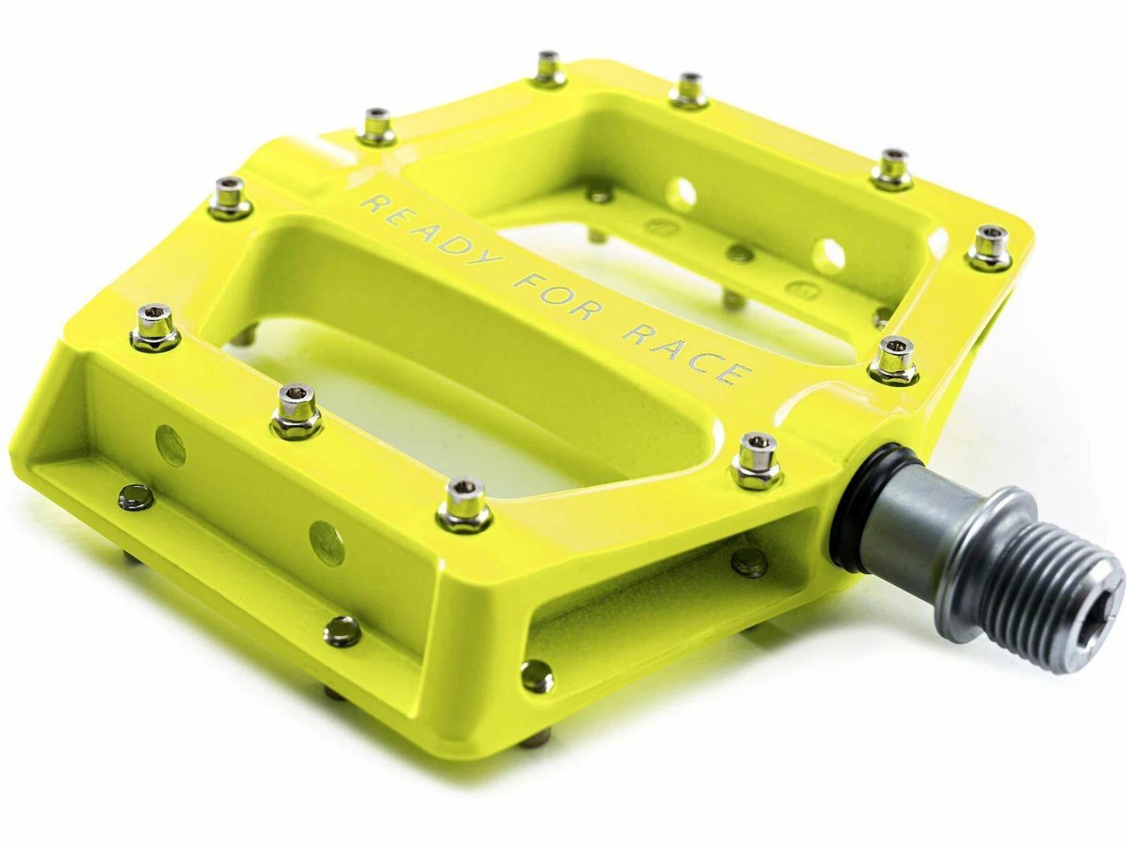 Cube RFR Pedale Flat Race, Neon Yellow 5 Cube RFR Pedale Flat Race, Neon Yellow – Bild 3