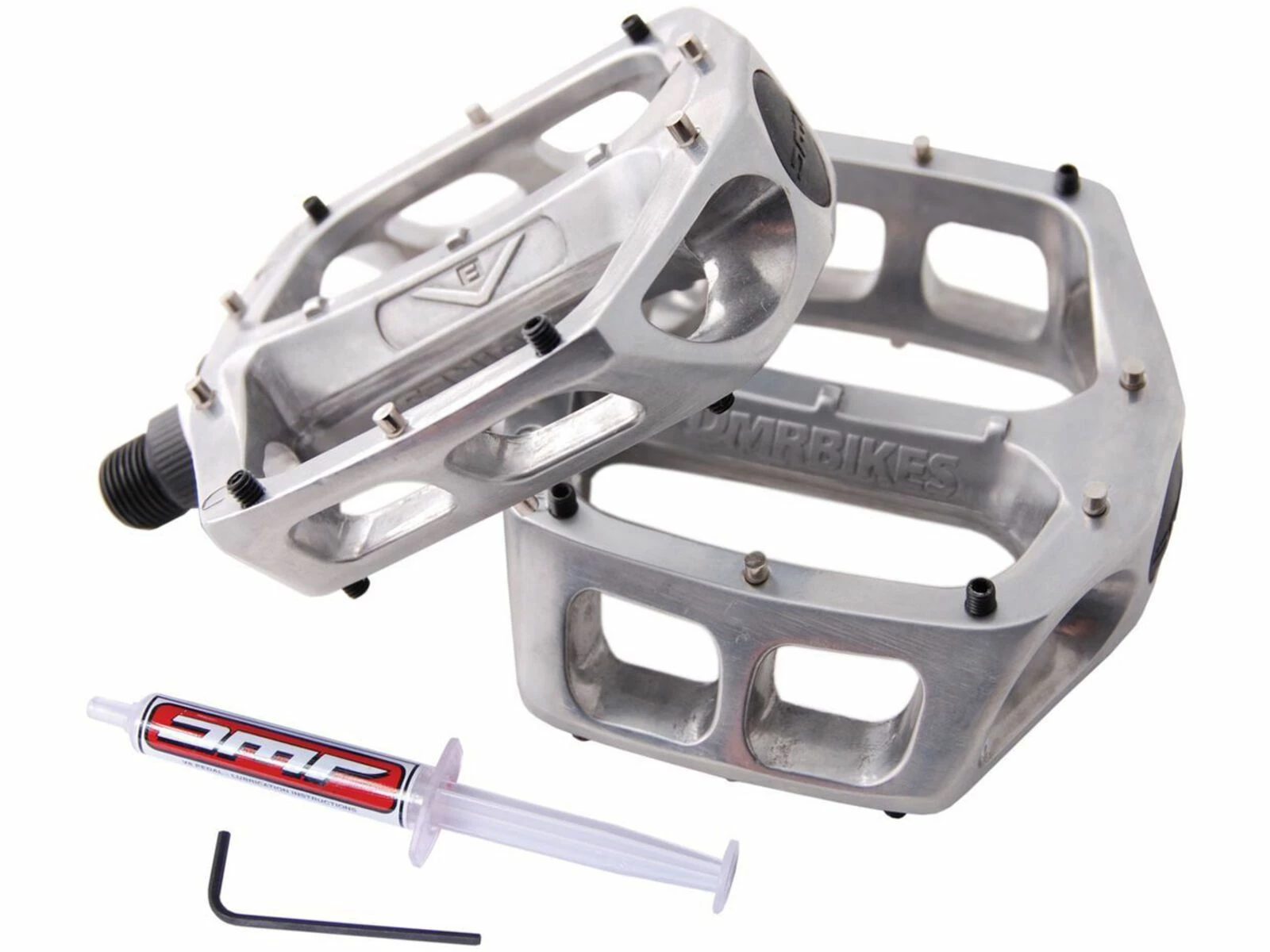 DMR V8 Classic Flat Pedal, Silver 4 DMR V8 Classic Flat Pedal, Silver – Bild 2