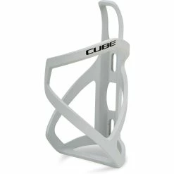 Cube Flaschenhalter HPP Left-Hand Sidecage, Matt Light Grey´n´glossy Black