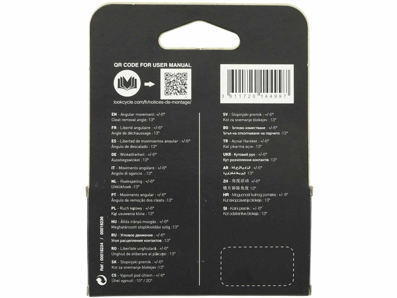 Look Cleat X-Track, Grey 5 Look Cleat X-Track, Grey – Bild 3