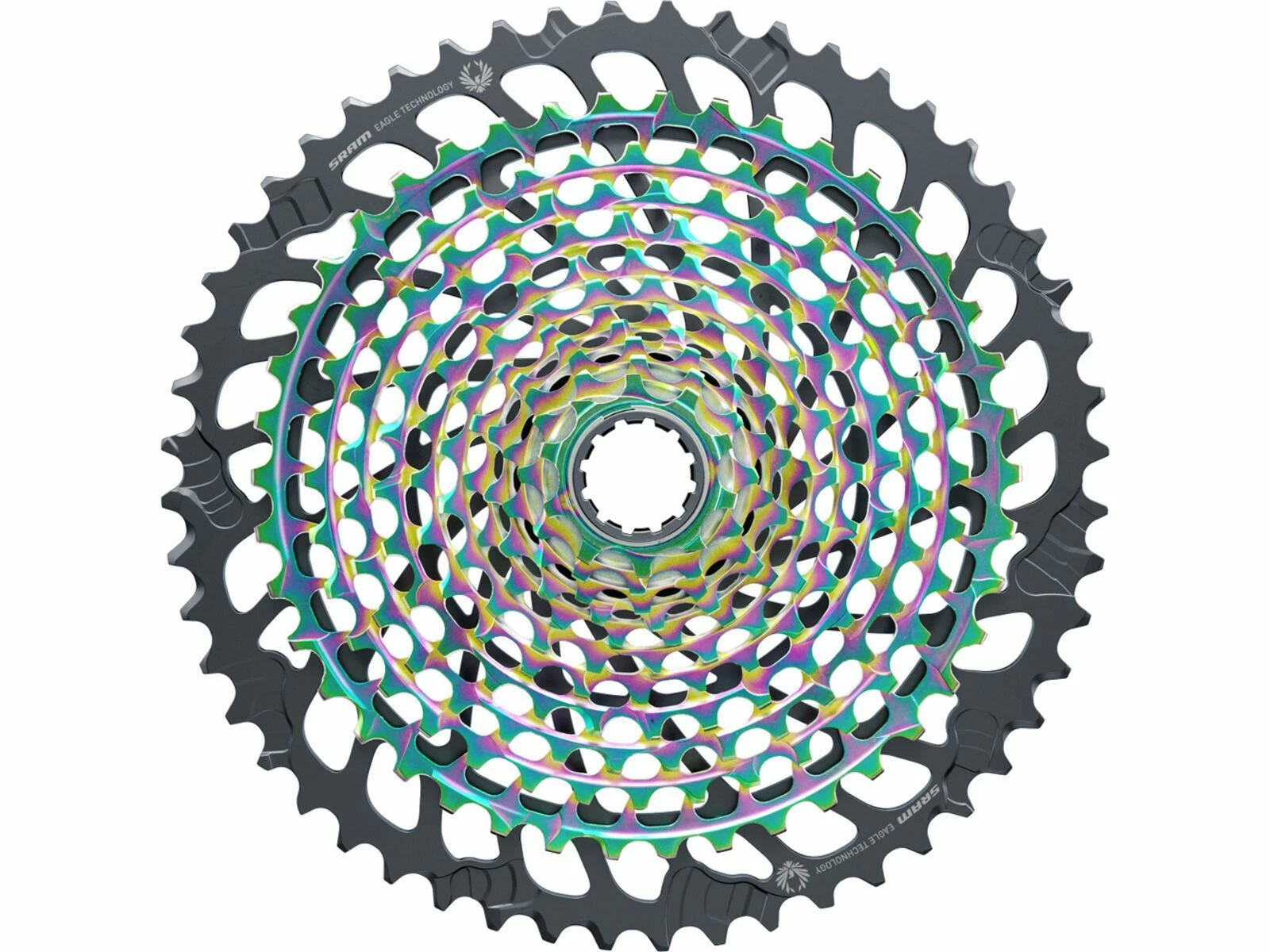 SRAM XG-1299 Eagle Kassette - 12-fach, Oilslick 4 SRAM XG-1299 Eagle Kassette - 12-fach, Oilslick – Bild 2