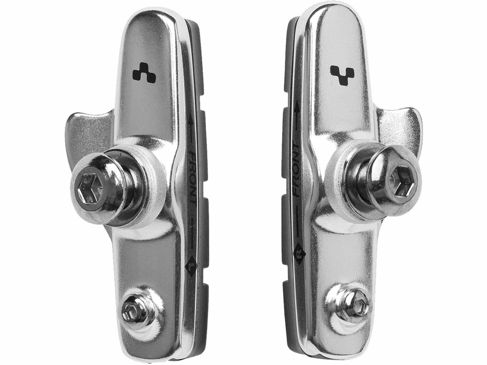 Cube Zweiteiliger Bremsschuh Road, Silver´n´black 3 Cube Zweiteiliger Bremsschuh Road, Silver´n´black