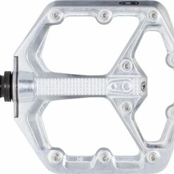 Crankbrothers Stamp 7 Small - Silver Edition, High-polished Silver