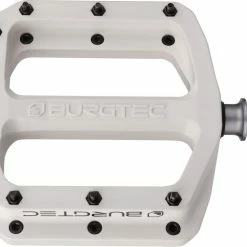 Burgtec MK4 Composite Pedals, Damn Right White