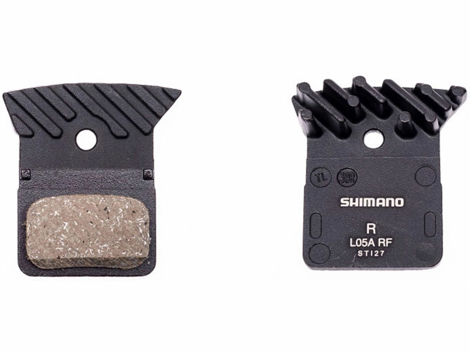 Shimano L05A-RF Kunstharz Scheibenbremsbelag Mit Kühllamellen 3 Shimano L05A-RF Kunstharz Scheibenbremsbelag Mit Kühllamellen