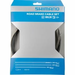 Shimano Bremszug-Set Road Edelstahl, Schwarz