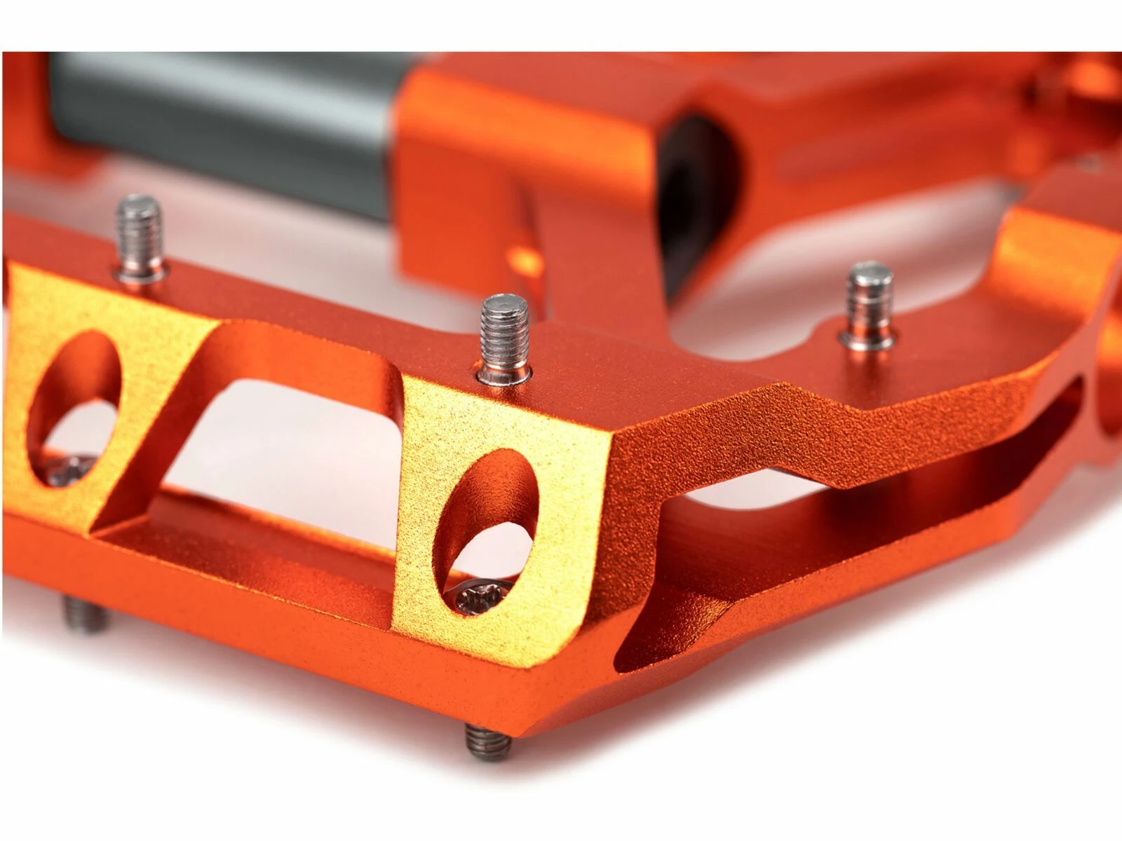 Cube RFR Pedale Flat SLT 2.0, Orange´n´grey 6 Cube RFR Pedale Flat SLT 2.0, Orange´n´grey – Bild 4