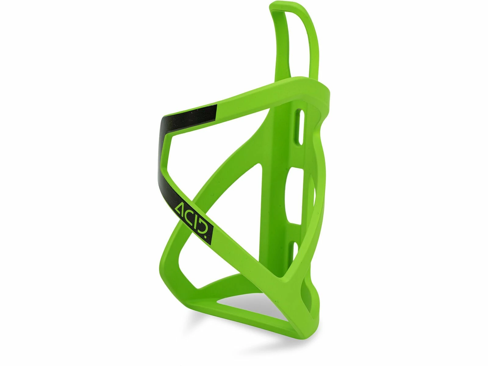 Cube Acid Flaschenhalter HPP Left-Hand Sidecage, Matt Green´n´glossy Black 3 Cube Acid Flaschenhalter HPP Left-Hand Sidecage, Matt Green´n´glossy Black