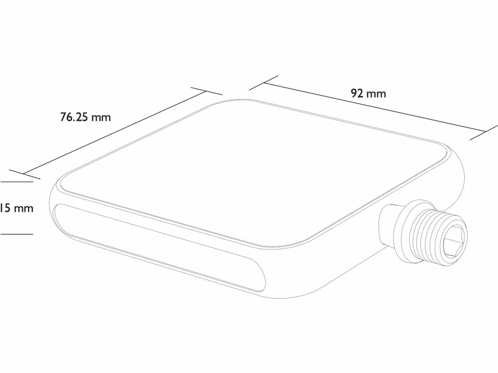 Moto Reflex Pedal, Black Edition 5 Moto Reflex Pedal, Black Edition – Bild 3