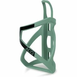 Cube Acid Flaschenhalter HPP Left-Hand Sidecage, Matt Green´n´glossy Black