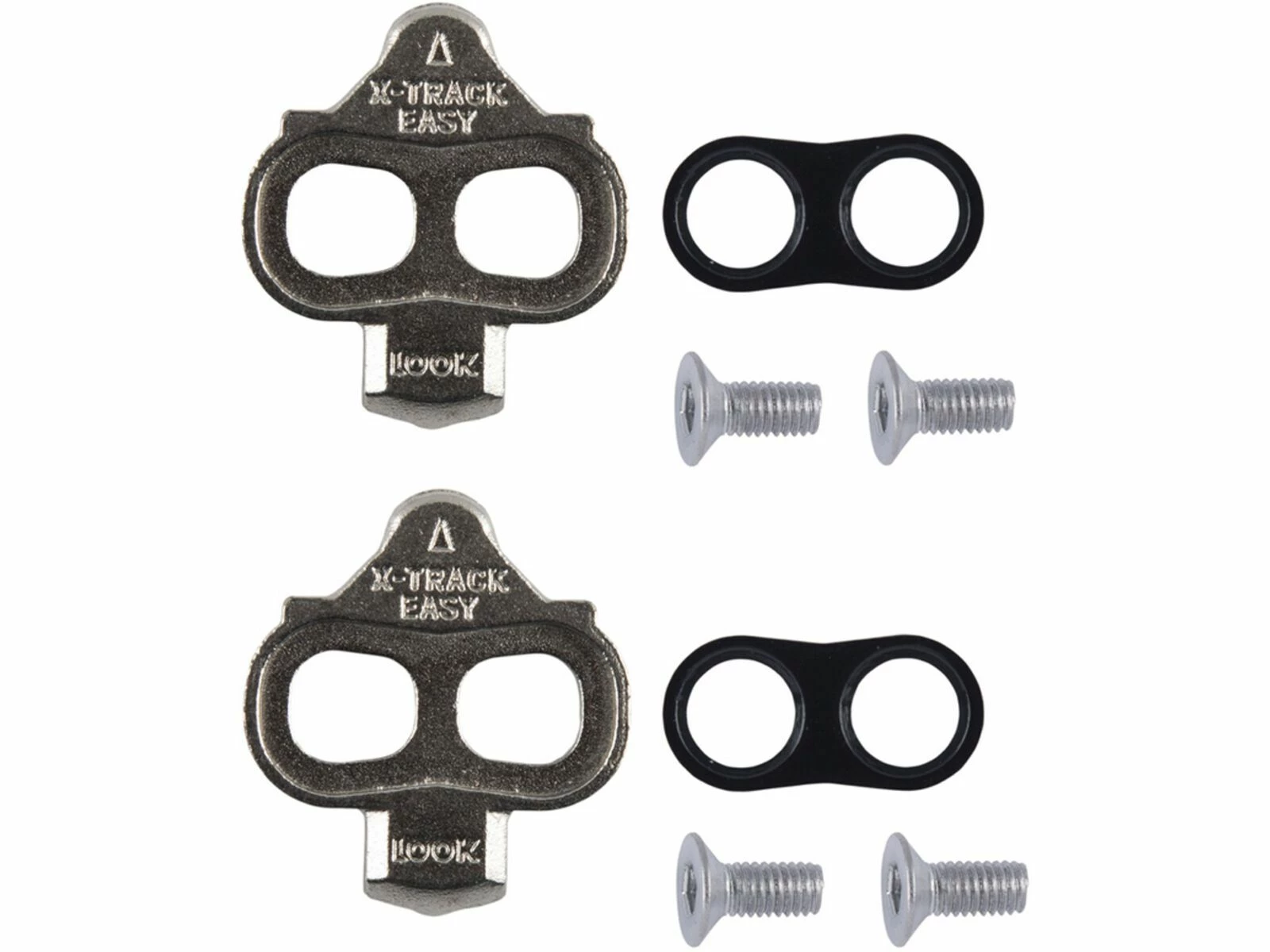 Look Cleat X-Track Easy, Anthrazit 3 Look Cleat X-Track Easy, Anthrazit