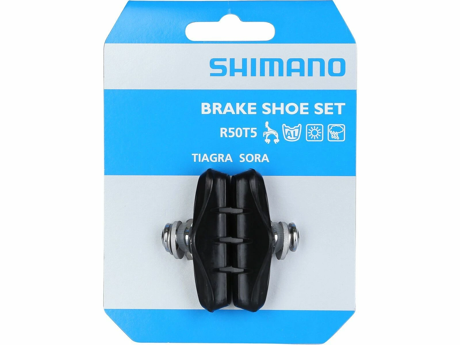 Shimano R50T5 Bremsschuh Für BR-4700 F. Alufelge 3 Shimano R50T5 Bremsschuh Für BR-4700 F. Alufelge
