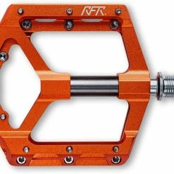Cube RFR Pedale Flat SLT 2.0, Orange´n´grey