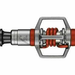 Crankbrothers Eggbeater 3 Hangtag Version, Silber/rot