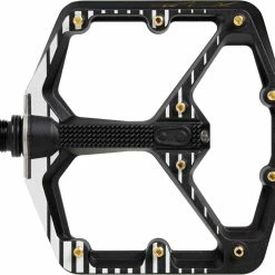 Crankbrothers Stamp 7 Large - Fabio Wibmer Edition, Black/white
