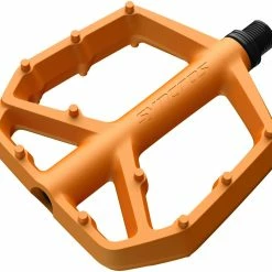 Syncros Squamish III Flat Pedals - Large, Fire Orange