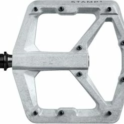 Crankbrothers Stamp 2 Large, Raw Silver