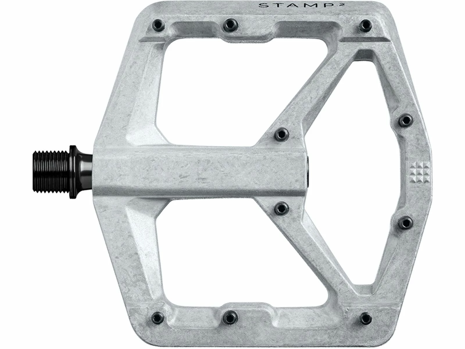 Crankbrothers Stamp 2 Large, Raw Silver 3 Crankbrothers Stamp 2 Large, Raw Silver