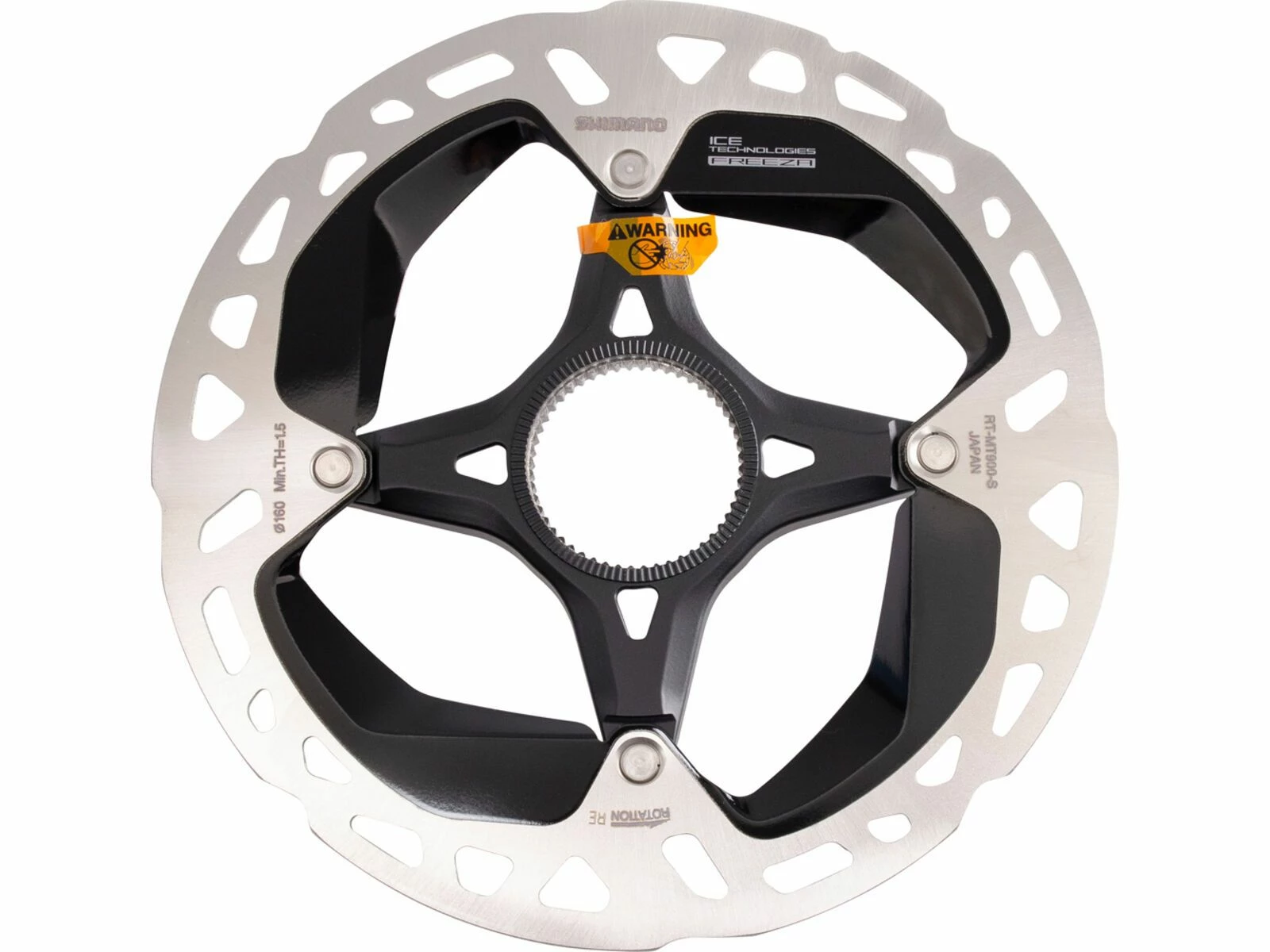 Shimano XTR RT-MT900 Bremsscheibe Ice-Tech Freeza Center Lock - 160 Mm 3 Shimano XTR RT-MT900 Bremsscheibe Ice-Tech Freeza Center Lock - 160 Mm