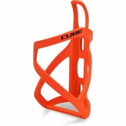 Cube Flaschenhalter HPP Left-Hand Sidecage, Matt Orange´n´glossy Black