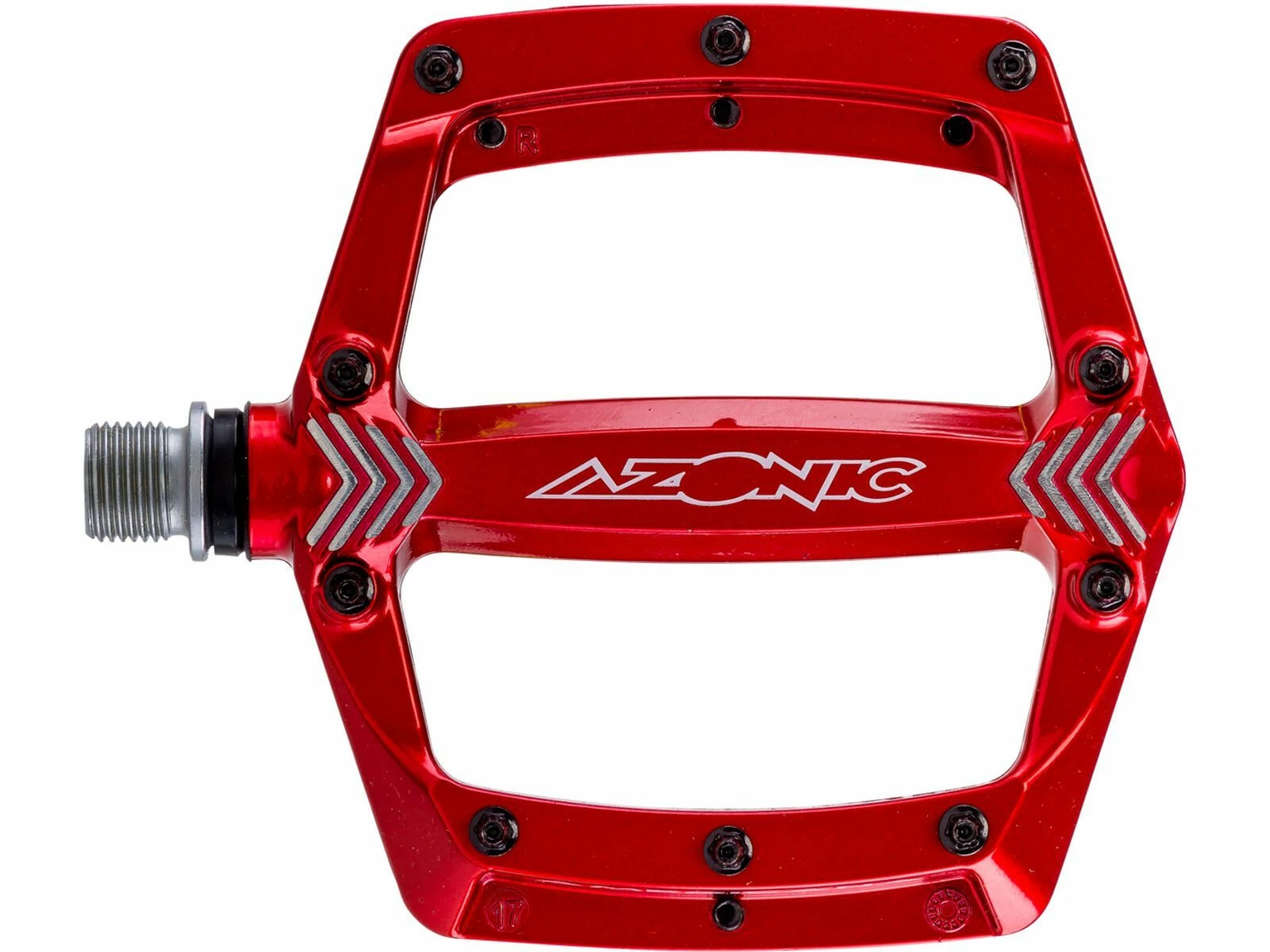 Azonic Americana Pedal, Red 3 Azonic Americana Pedal, Red