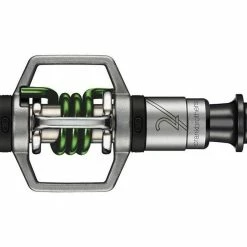 Crankbrothers Eggbeater 2, Silber/grün