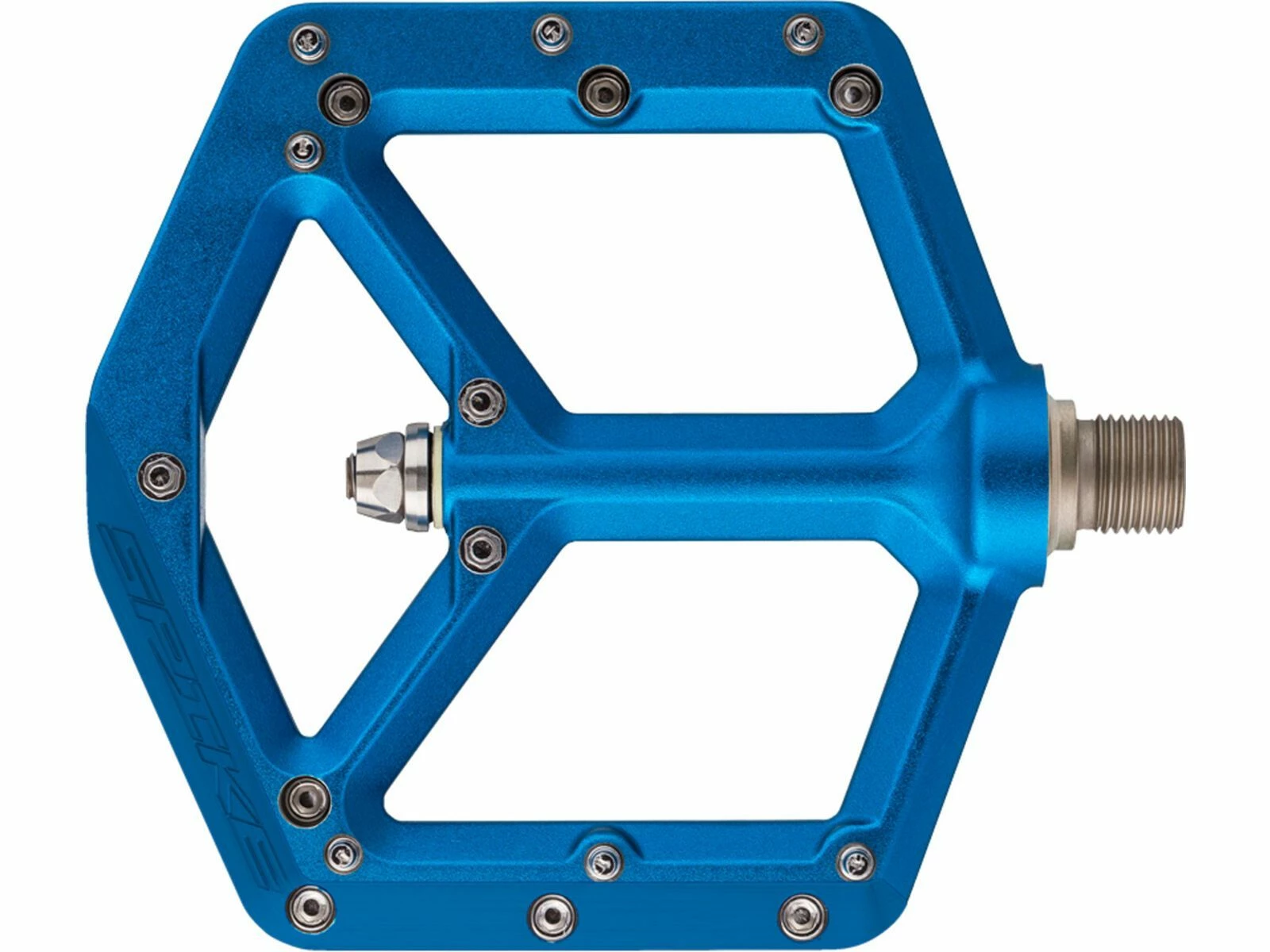 Spank Spike Reboot Flat Pedal, Blue 4 Spank Spike Reboot Flat Pedal, Blue – Bild 2