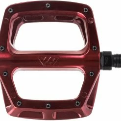 DMR V8 Flat Pedal, Electric Red